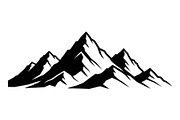 50 Mountain Landscape Silhouette Bun, an Illustration by Designer_Momina (Thumbnail 41 of 51)