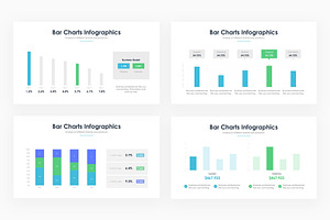 Bar Charts Infographics PowerPoint