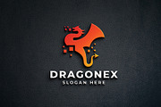 Digital Dragon Pro Logo, a Branding & Logo Template by Design_Planet (Thumbnail 2 of 2)
