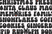 Jolly Days | Retro Christmas Font, a Sans Serif Font by KA Designs (Thumbnail 5 of 11)