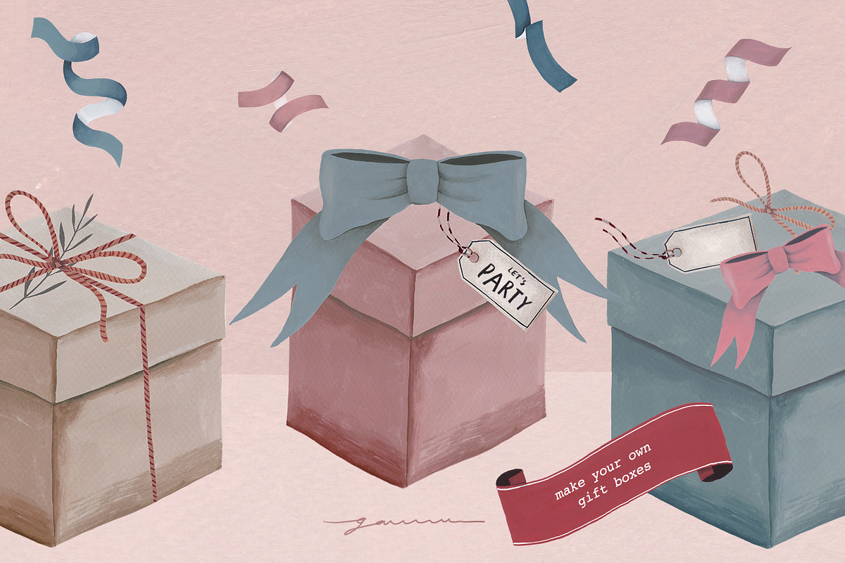 Let's Party! Clipart, a Food Illustration by gamm (Photo 4 of 7)