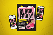 Black Friday Flyer Set, a Flyer Template by The Good Store (Thumbnail 1 of 2)