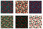 Strawberry Pattern Digital paper, an Illustration by Designworld (Thumbnail 3 of 4)
