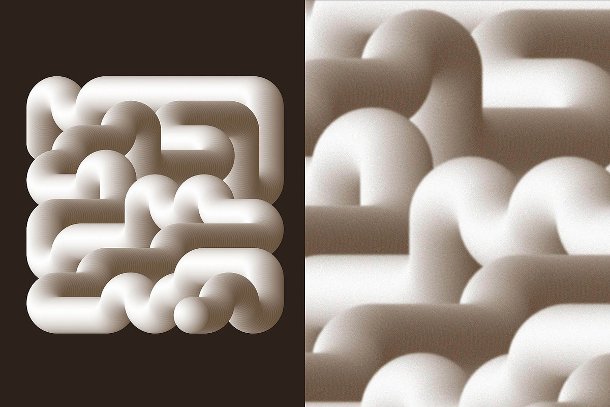 Gradient Blend Noise 3, an Object Graphic by kloroform (Photo 22 of 32)