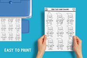 Dwarf coloring games and activities, an Education Illustration by Lexi Claus (Thumbnail 14 of 16)
