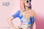 LINE ART Abstract Scribbles Patterns, a Pattern Graphic by Designnina Shop (Thumbnail 11 of 11)