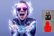 Electricity Photo Effect PS Action, an Action Add-On by MRI STUDIO (Thumbnail 5 of 14)