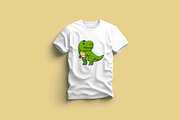 Cute Tyrannosaurus Cartoon Vector, an Animal Illustration by Artstorystudio (Thumbnail 1 of 3)