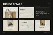 LEDGER | 30 Canva Post Templates, a Social Media Template by BlancheStudio (Thumbnail 5 of 9)