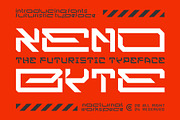 Xeno Byte Font, a Sans Serif Font by Nocturnal Workspace (Thumbnail 1 of 8)