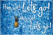 Tropical vibes - Dry brush font, a Script Font by Andrea De Oliveira (Thumbnail 5 of 6)