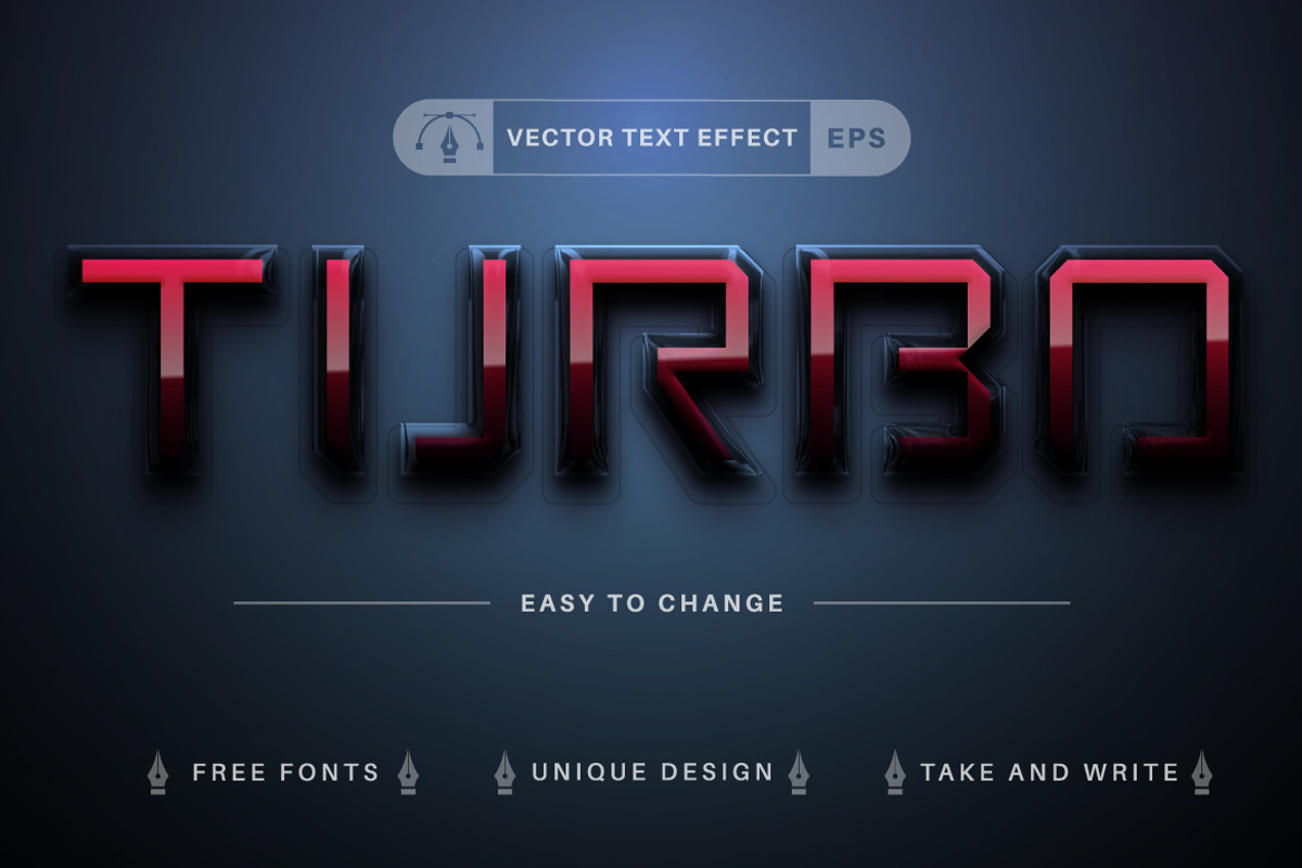 Set 10 Plastic Editable Text Effects, a Layer Style Add-On by rwgusev (Photo 4 of 11)