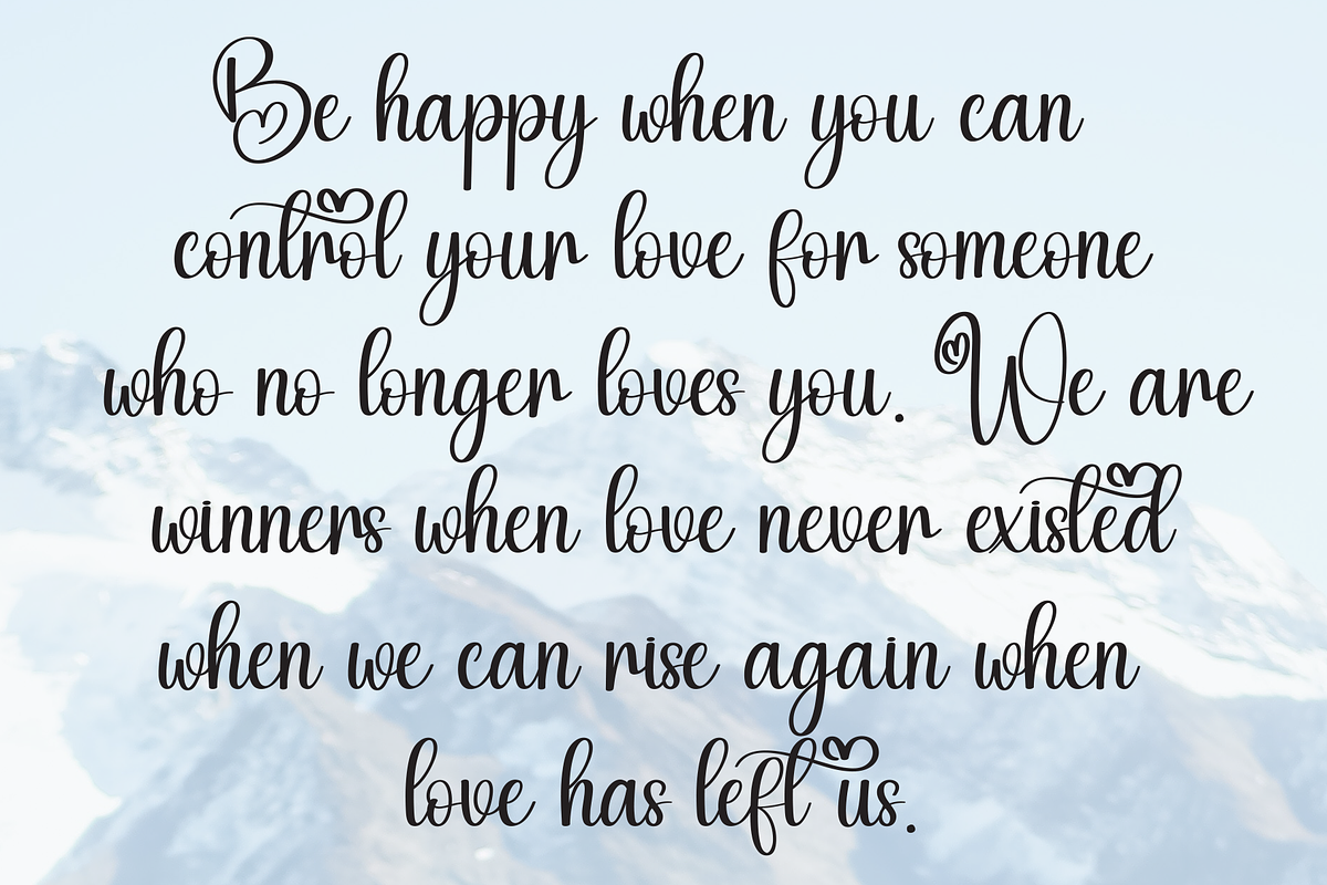 Caption | Script Font, a Handwritten Font by Scratchones (Photo 6 of 8)