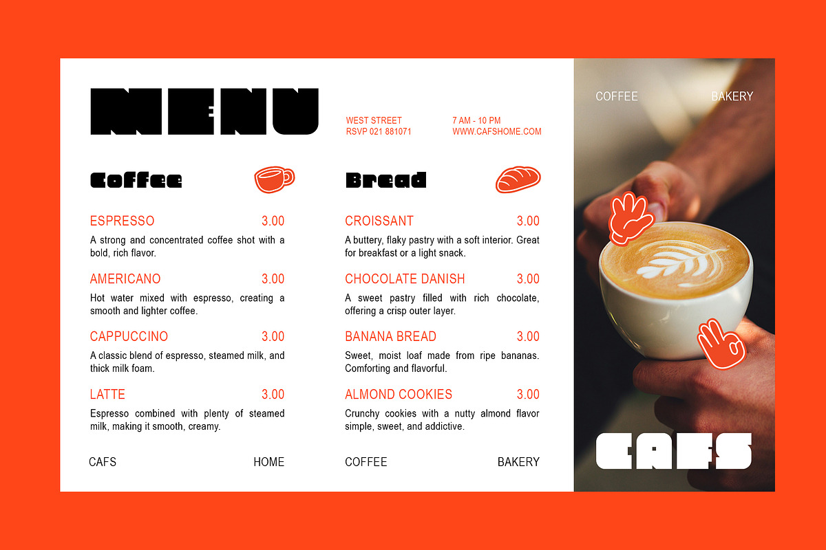 Bake & Brew - Modern Bold Chunky, a Sans Serif Font by Typia Nesia (Photo 14 of 14)