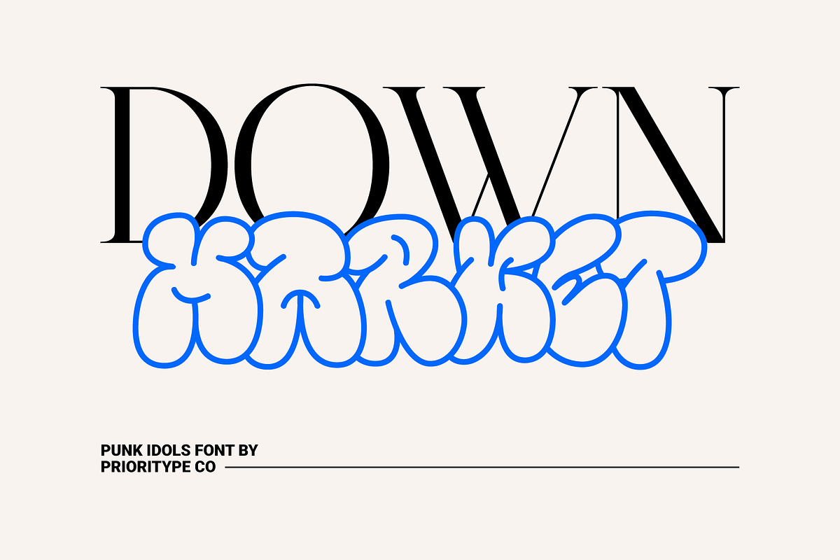 Punk Idols – Serif & Throw Up Font, a Serif Font by Prioritype Co (Photo 8 of 10)