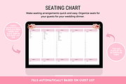 Wedding Planner Spreadsheet, a Templates & Theme by SunshineStudioBoutique (Thumbnail 7 of 10)