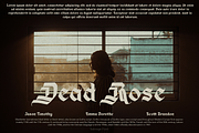 Subrage Blackletter, a Blackletter Font by TypeClassHeroes (Thumbnail 14 of 15)