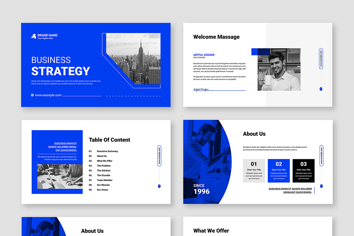 Business Strategy Presentation, a Presentation Template by MightyDesign (Photo 8 of 8)