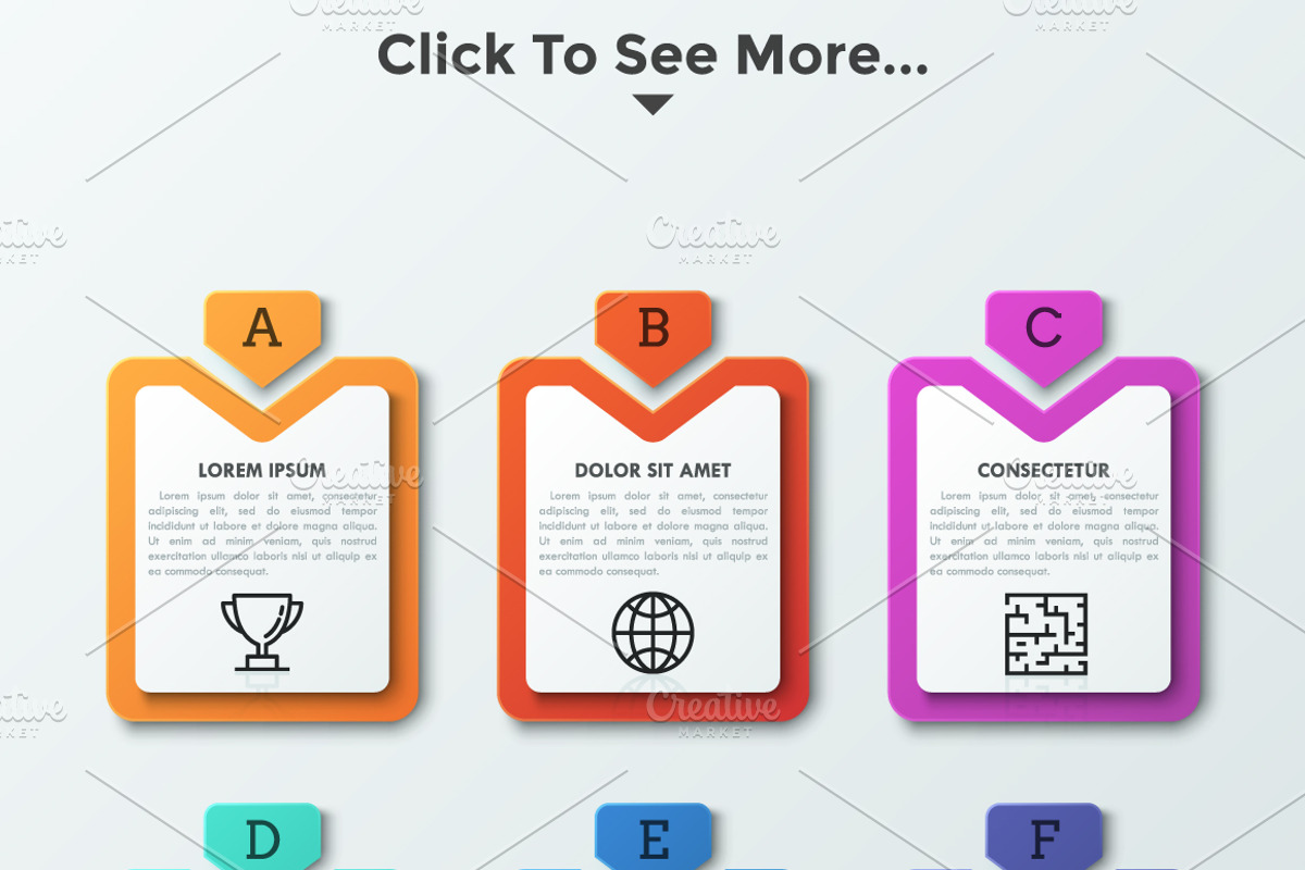 Infographic Stickers & Frames, a Presentation Template by Andrew Kras Design (Photo 2 of 6)