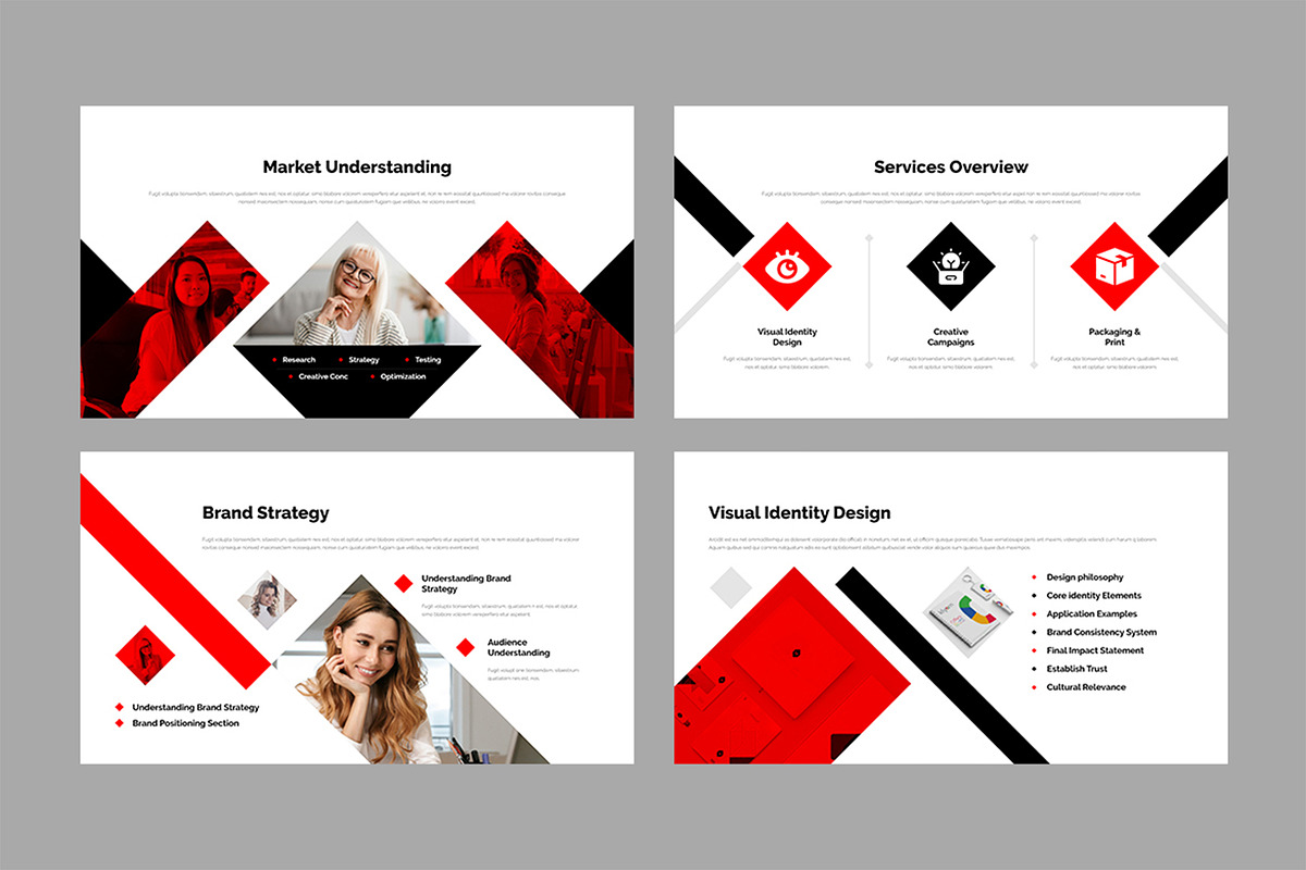 Creative Agency Template, a Presentation Template by White Graphic (Photo 4 of 11)