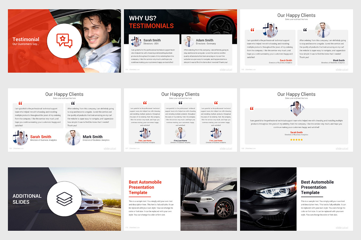 Top Automobile PowerPoint Templates, a Presentation Template by SlideSalad (Photo 24 of 33)