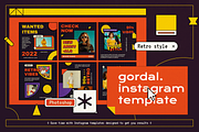 Gordal Post & Story Template, a Social Media Template by Creatchees.std (Thumbnail 1 of 5)