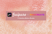15 Guipure brushes for Procreate, a Brush Add-On by Graphics Resources (Thumbnail 2 of 6)