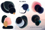 VLADIA watercolor abstract, a Texture Graphic by Salted Galaxy (Thumbnail 4 of 11)