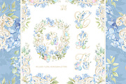 Easter Floral Crest Watercolor Set, a Seasonal Illustration by WonderWonder (Thumbnail 6 of 8)
