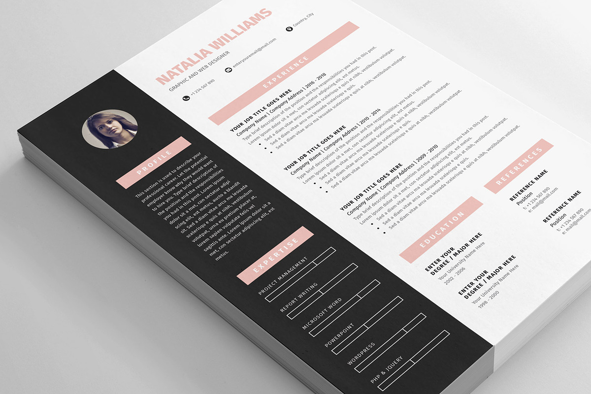 Resume/CV, a Resume Template by Mr-Template (Photo 4 of 5)