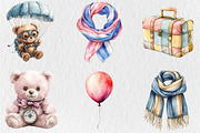 Aviator Teddy Bear Clipart, an Animal Illustration by Rose Art (Thumbnail 2 of 4)