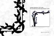 Vector/PNG textured square frames, an Object Graphic by Palette Pursuit (Thumbnail 3 of 5)