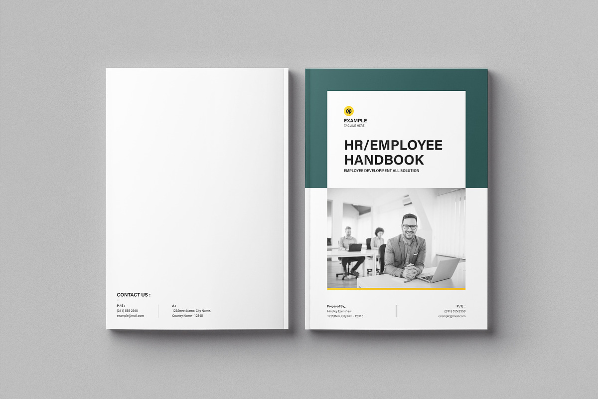 Employee Handbook - InDesign & Canva, a Brochure Template by Work-Envance (Photo 9 of 10)