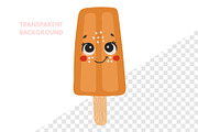 Cute Ice Cream Illustration, a Food Illustration by ⋒DesignECShop⋒ (Thumbnail 2 of 3)