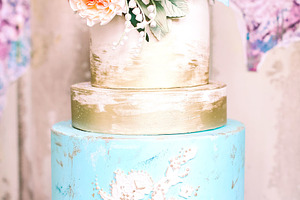 Wedding cake stock picture