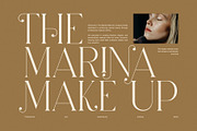 Navara Elegant Ligature Serif Font, a Serif Font by Graphicxell (Thumbnail 2 of 8)