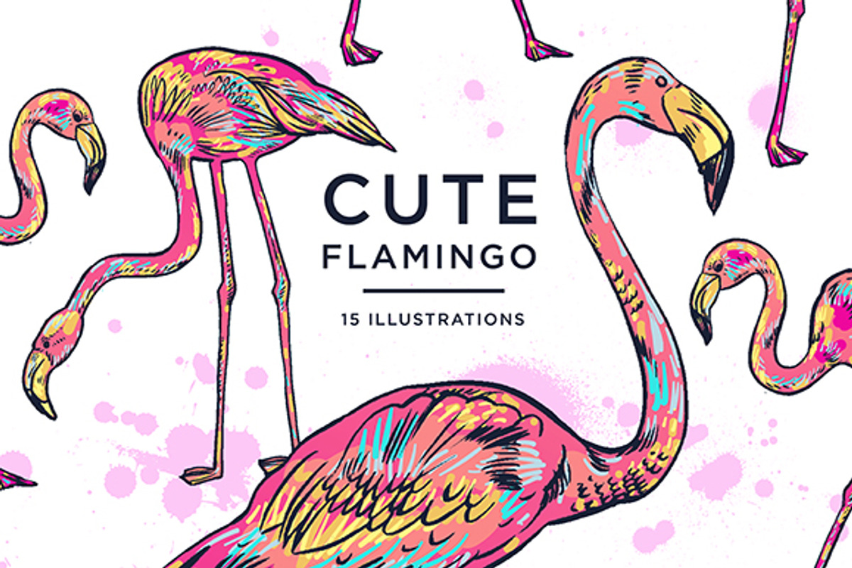 FLAMINGO, an Illustration by Tanya Akhmett (Photo 1 of 11)