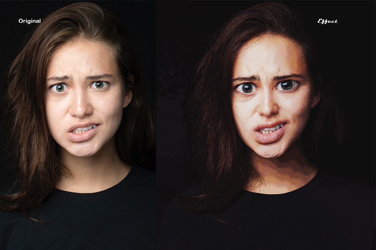 Cartoonize Effect Photoshop Action, an Action Add-On by Studio Retouch