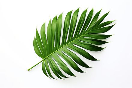 Monstera leaves on white background, a Nature Photo by AlyaAnd