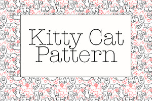 Kitty Playing Pattern