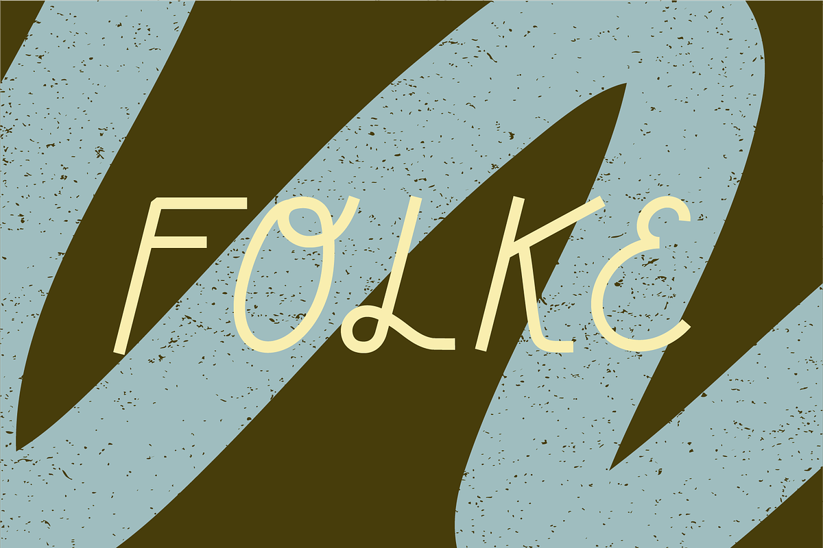 Folke, a Font by evemiriam (Photo 1 of 6)