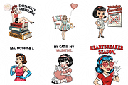 Funny Anti-Valentine PNG Clipart, a Person Illustration by KennedyStudio (Thumbnail 3 of 5)