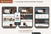 Business Owner SS Website Template, a Templates & Theme by Finicky Fox Design (Thumbnail 2 of 7)