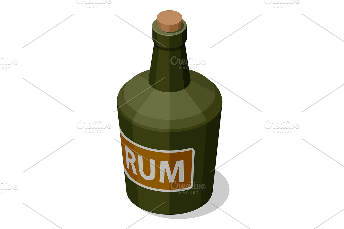 An Isometric illustration of a dark, a Food Illustration by Golden Sikorka