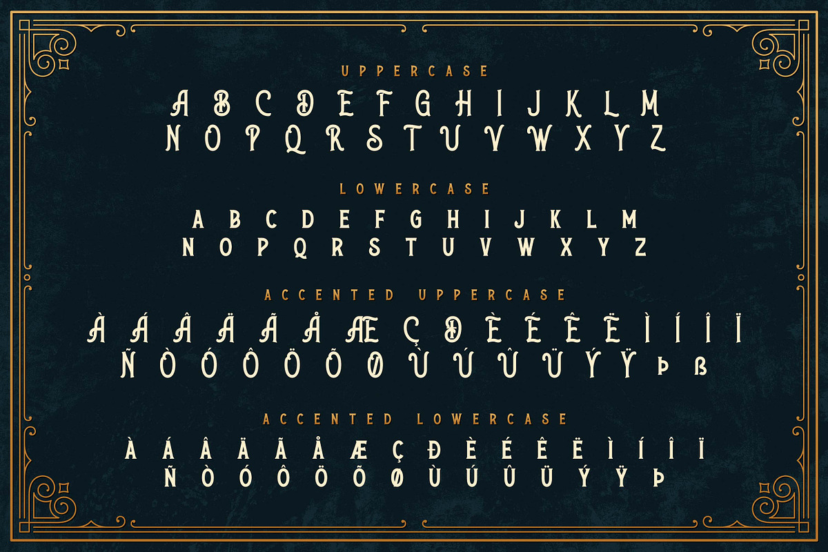 Walker Knight - Vintage Display, a Serif Font by Almarkhatype (Photo 8 of 9)