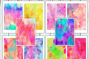 Summer Watercolor paper pack, an Object Graphic by DidiArtWorld (Thumbnail 1 of 6)