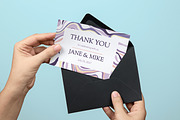 Marble Wedding Invitations Set, an Invitation Template by Epine (Thumbnail 5 of 5)