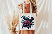 Gothic Roses Clipart Bundle, a Seasonal Illustration by Pixels.Craft (Thumbnail 6 of 7)
