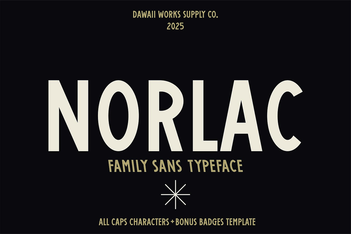 Norlac Sans, a Sans Serif Font by Dawaii Goods (Photo 1 of 7)