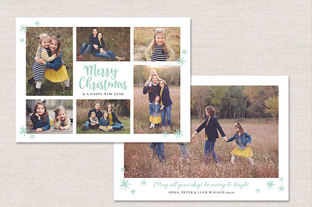 Christmas Card Template CC118, a Card Template by OtoStudio